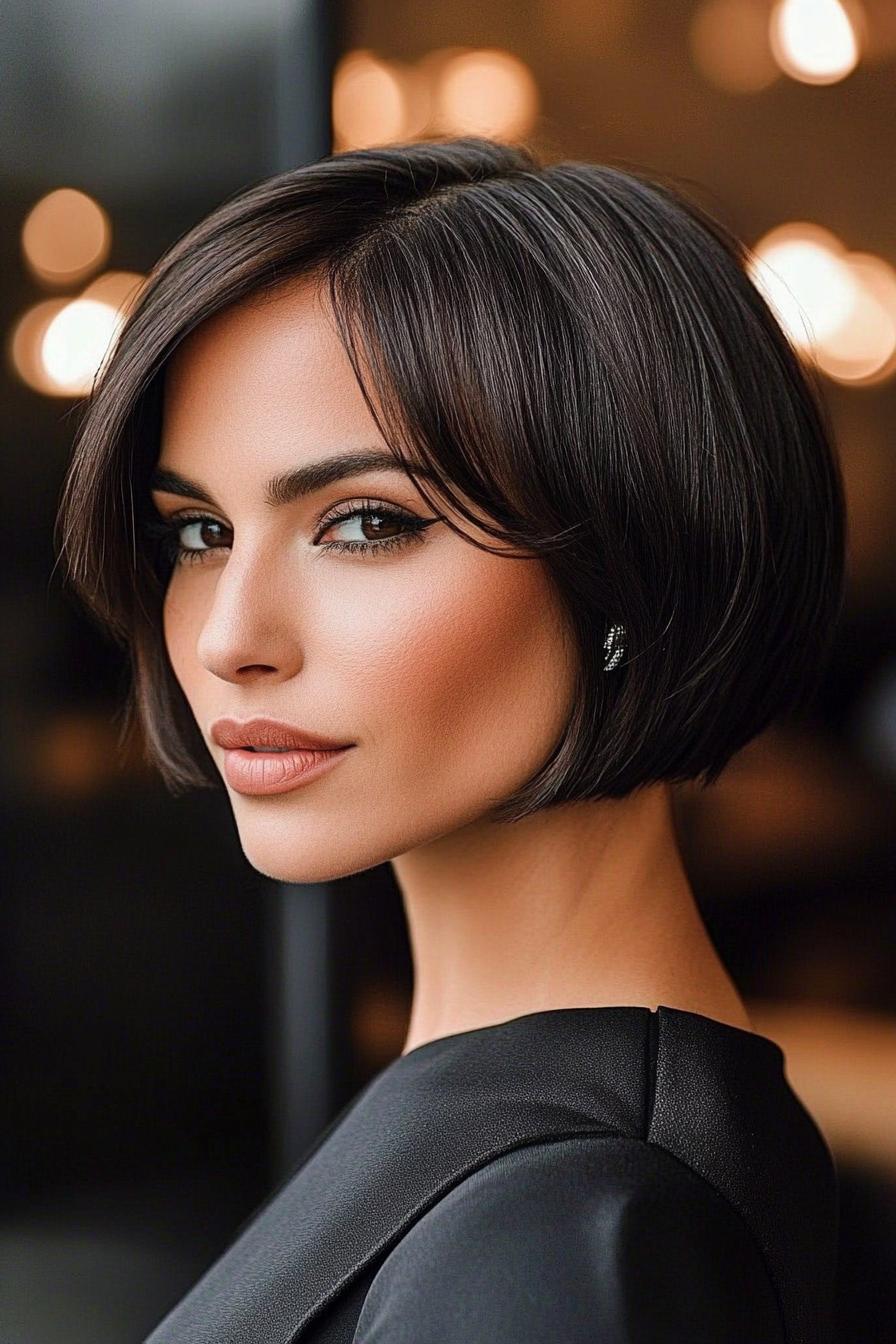 Chic Chin Length Bob