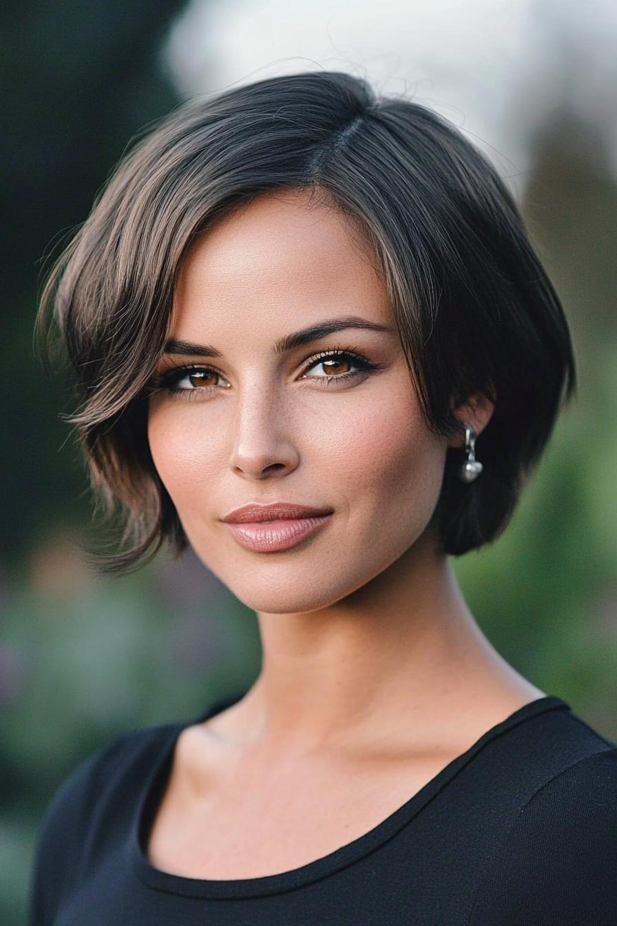 Chic Side-Parted Bob