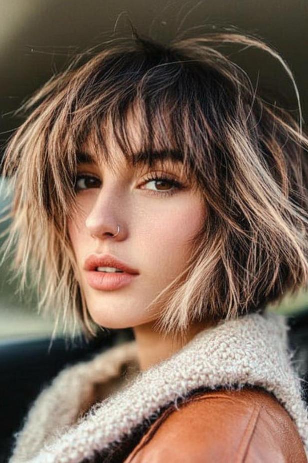 Chic Tousled Bob