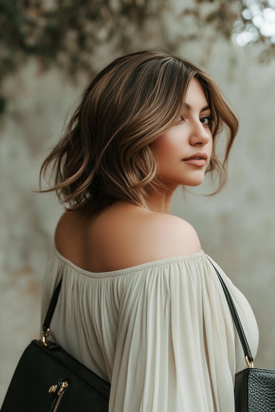 Chic Wavy Bob