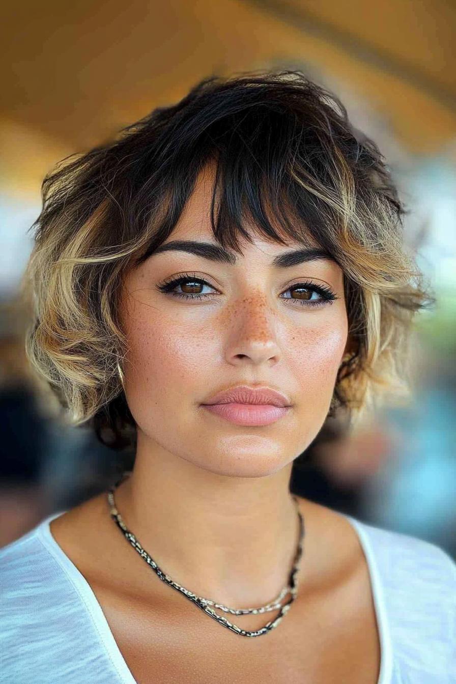 Chic Wavy Bob