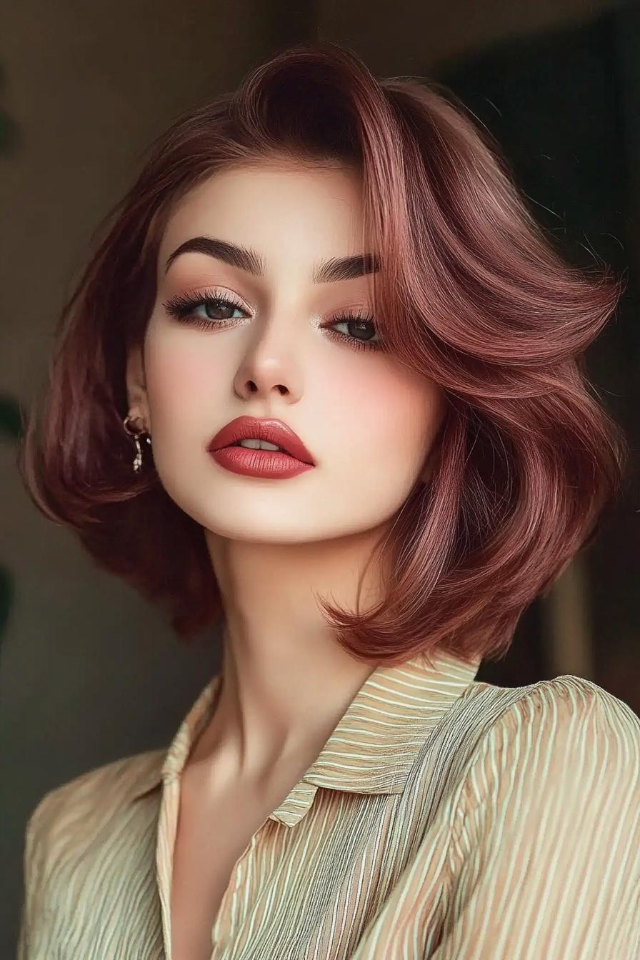 Chic Wavy Bob