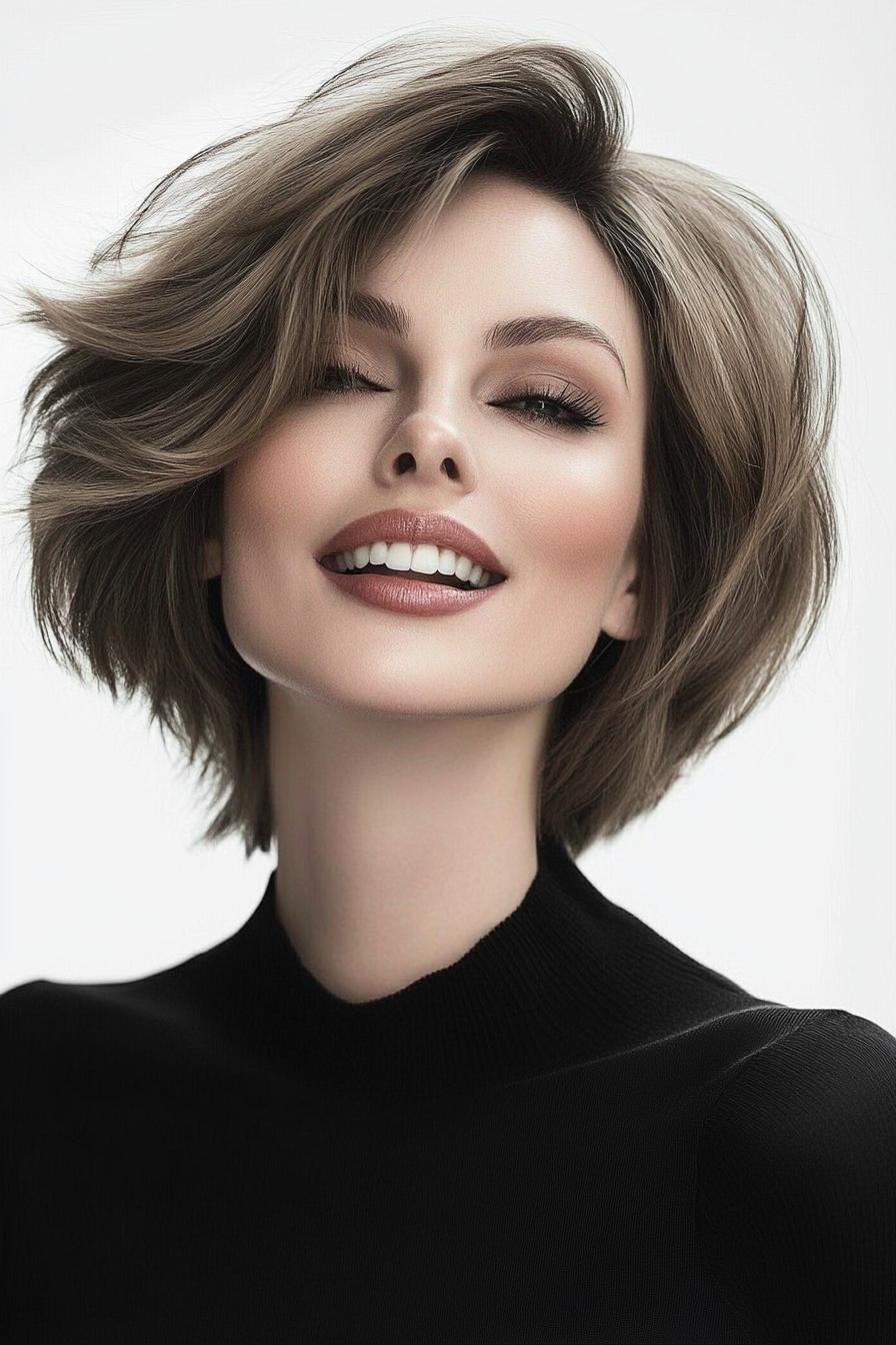 Textured Bob Style