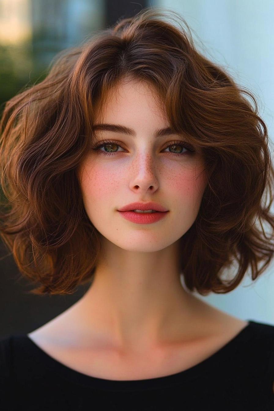 Wavy Bob Confidence Shine