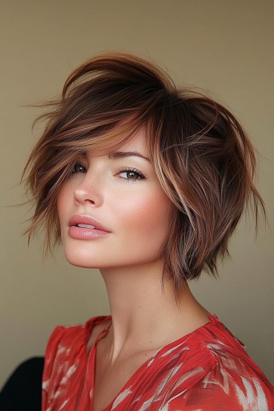 Chic Messy Bob