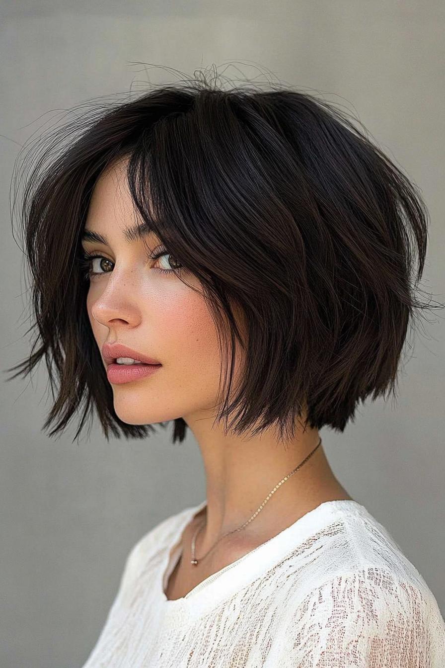 Chic Textured Bob Style