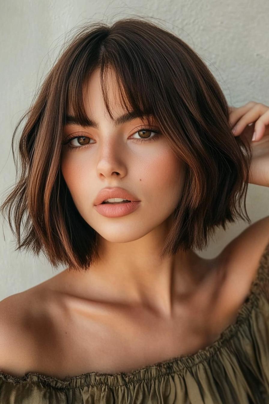 Chic Wavy Bob