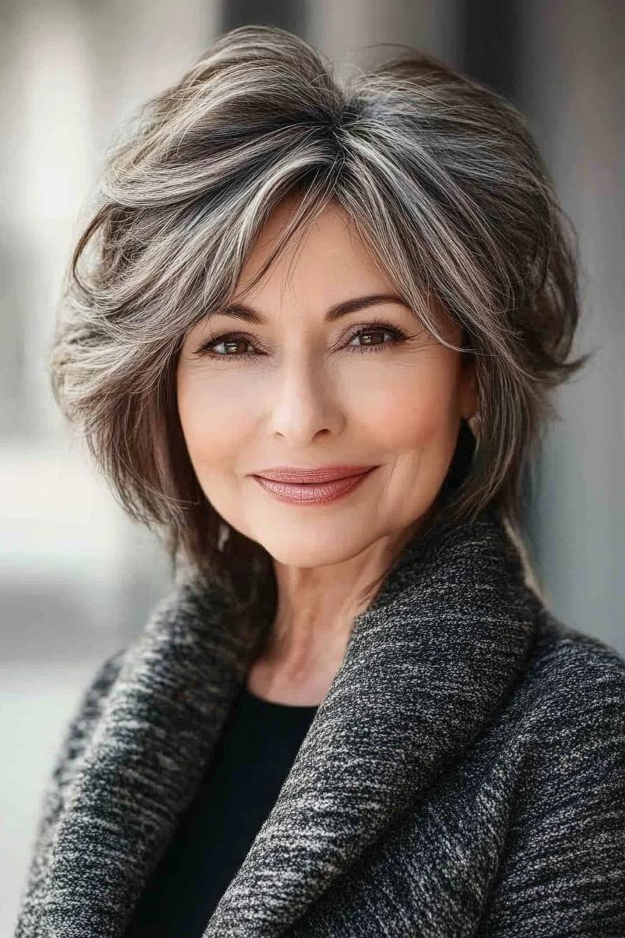 Elegant Layers with Gray