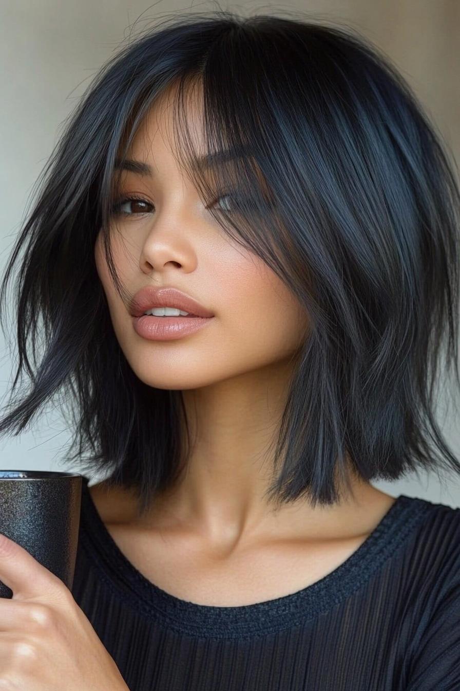 Fresh Layered Bob Look