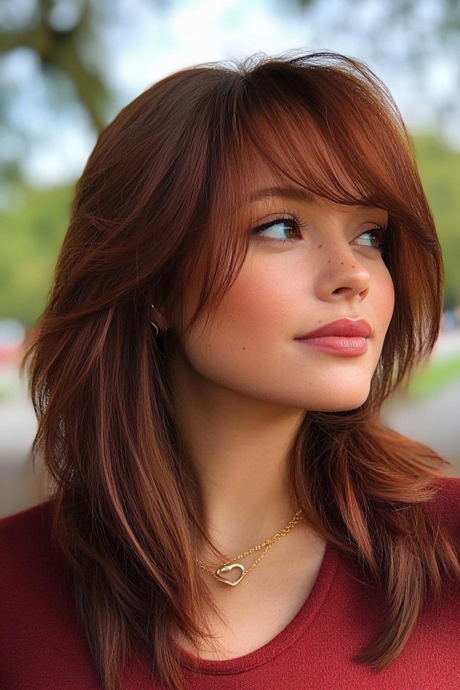 Radiant Red Hair Glow