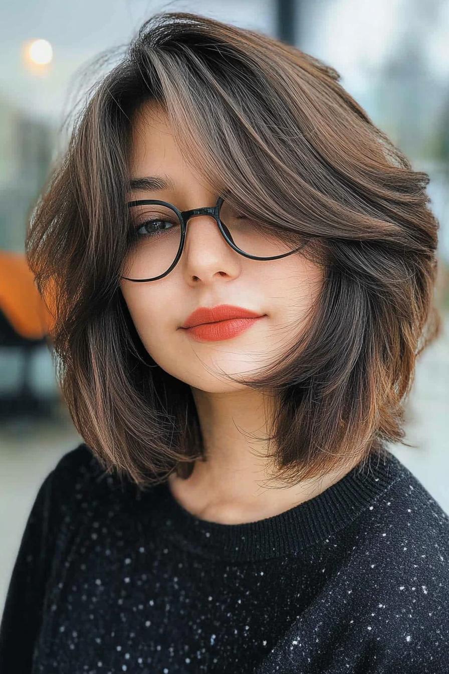 Soft Layered Bob Beauty