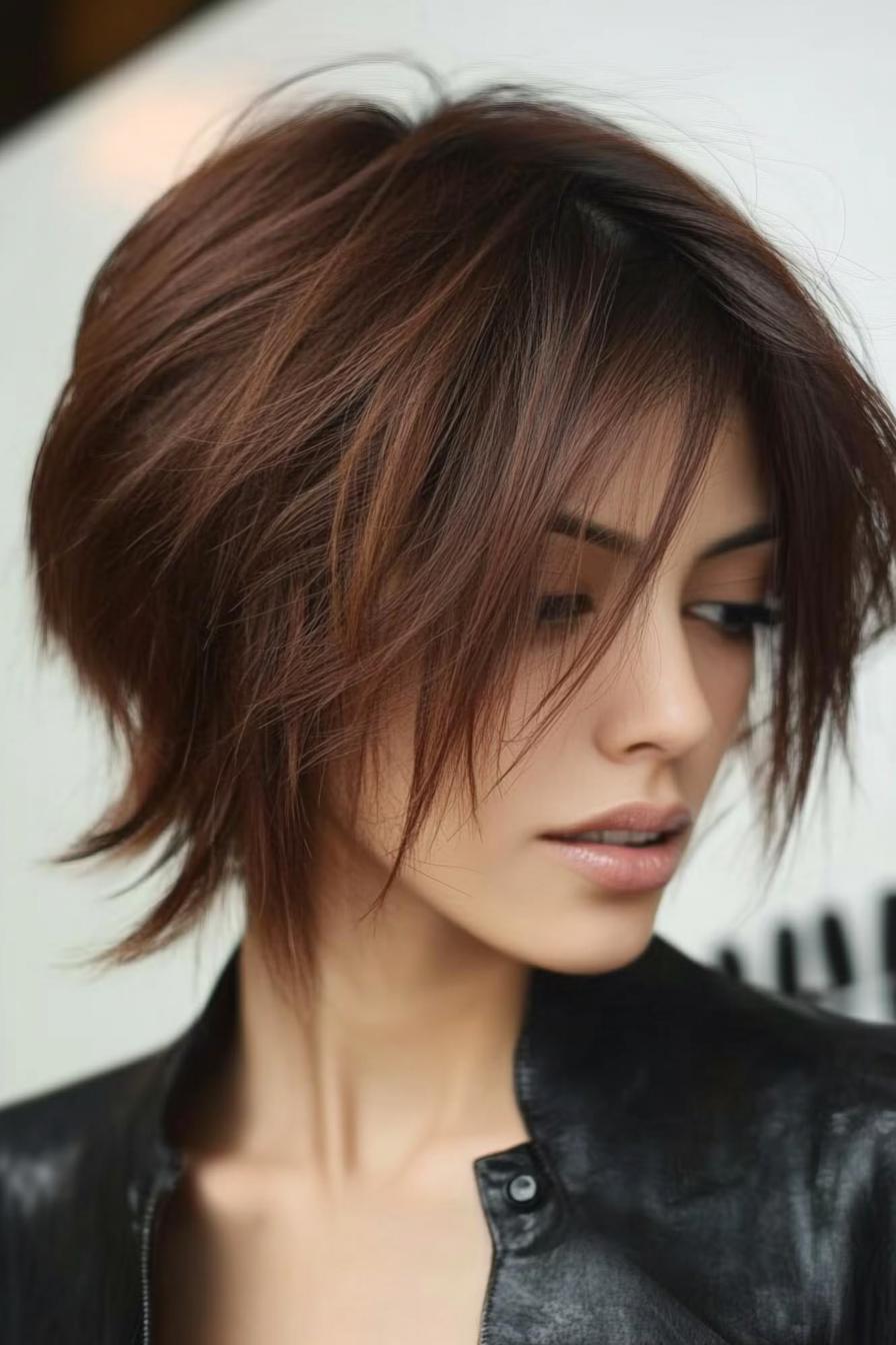 Textured Tousled Bob Vibes