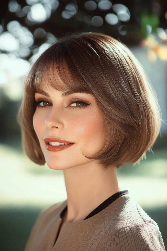 timeless chic bob style