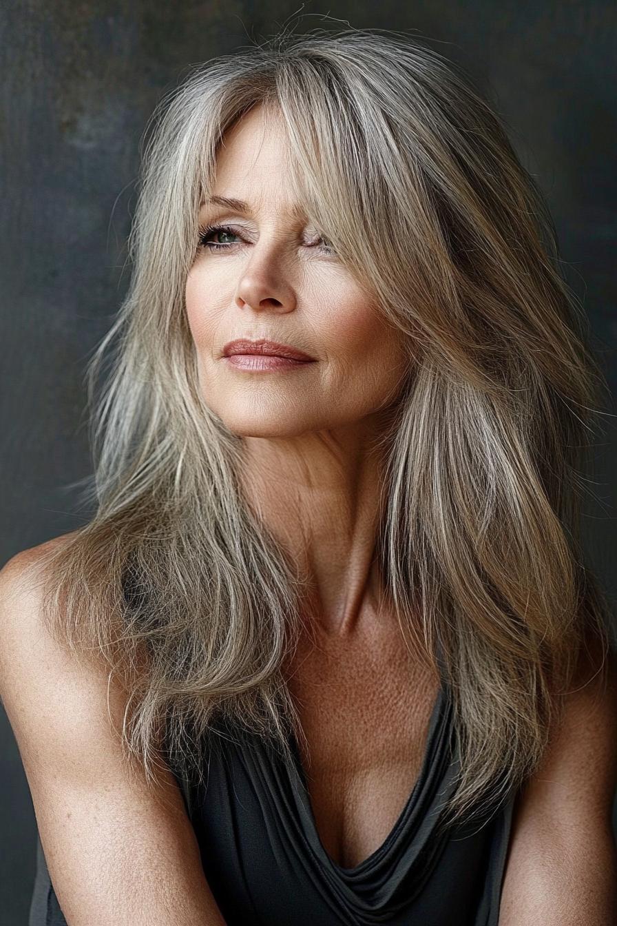 Timeless Silver Hair Beauty