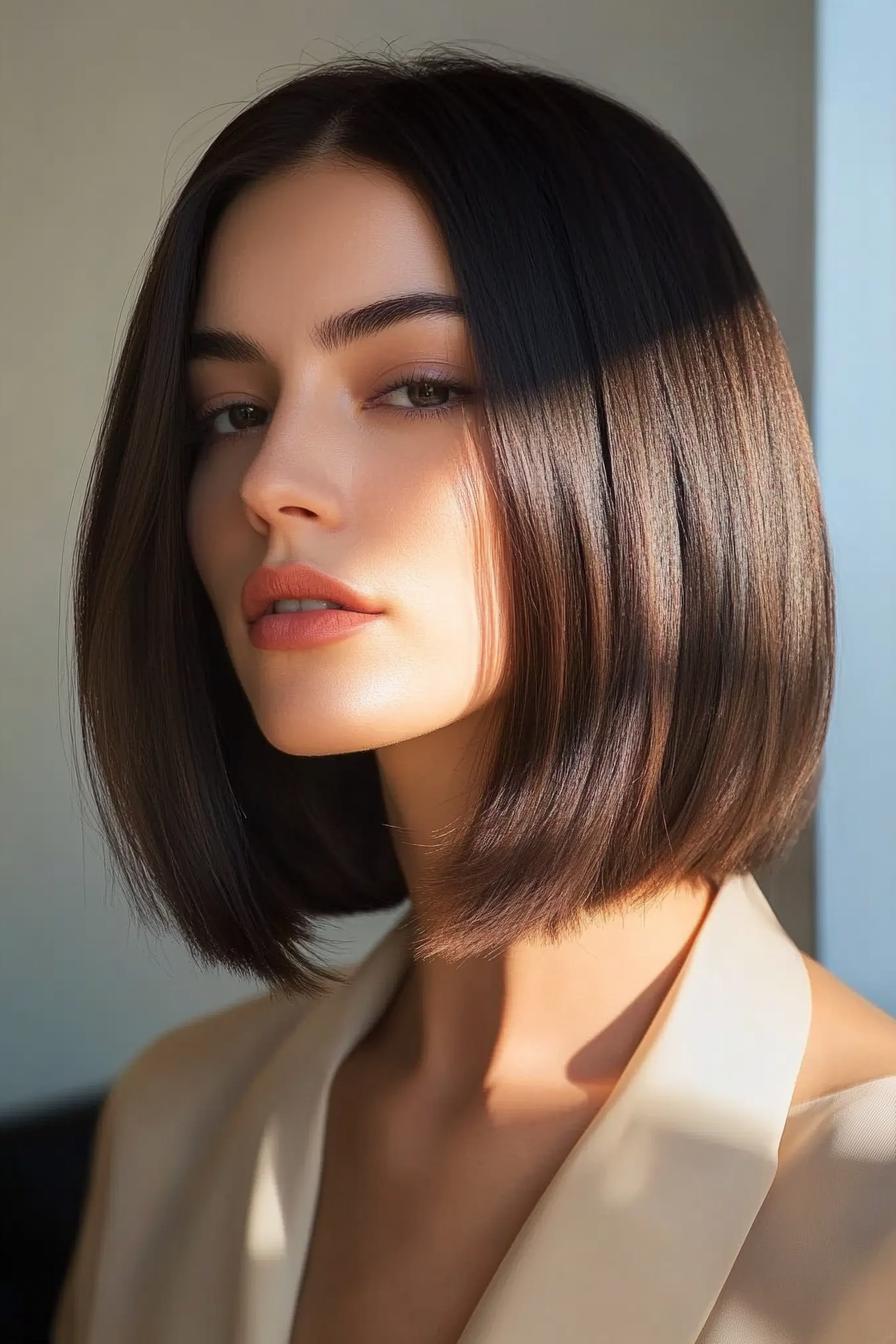 Chic Chin Length Bob