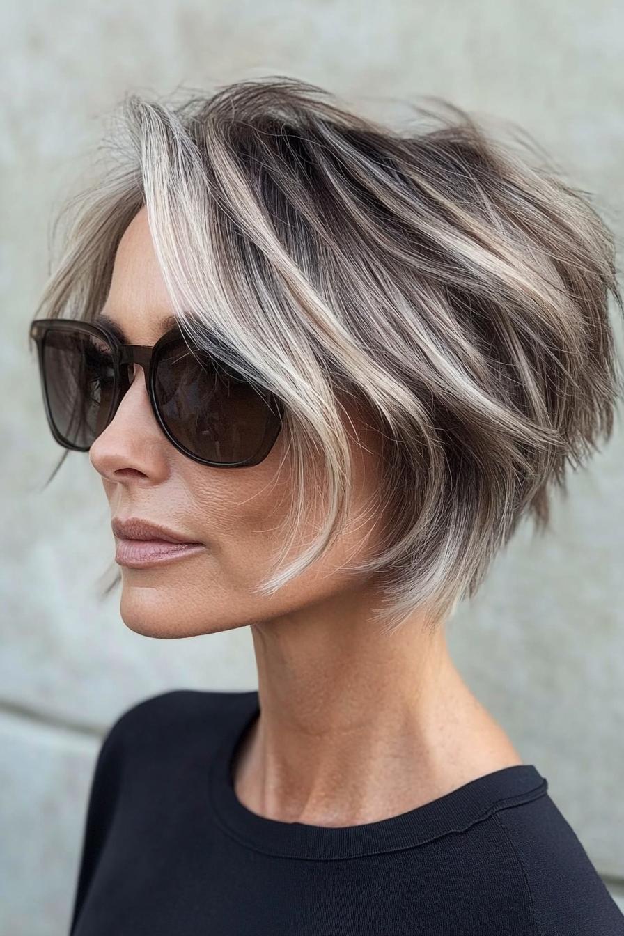 Chic Layered Bob