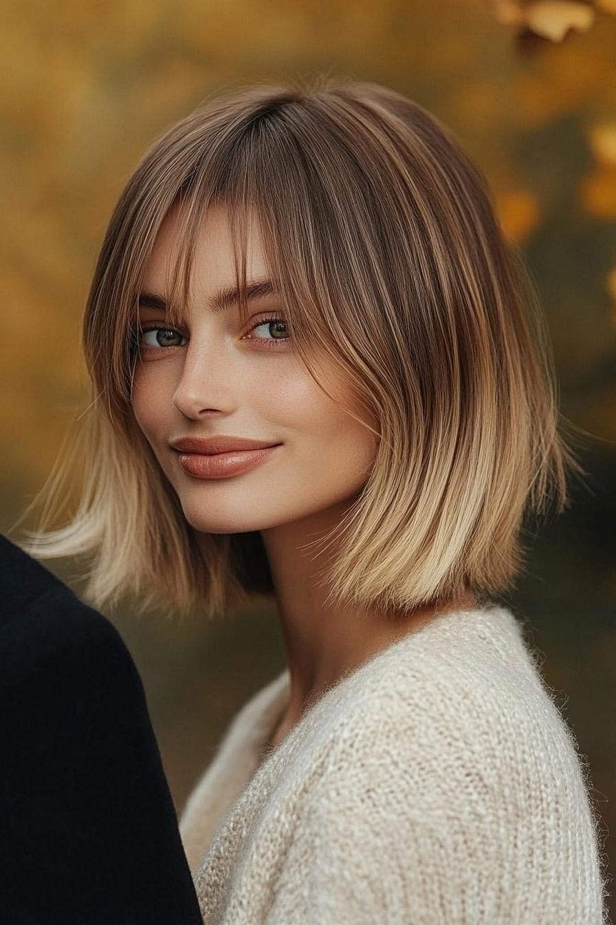 Chic Layered Bob Vibes