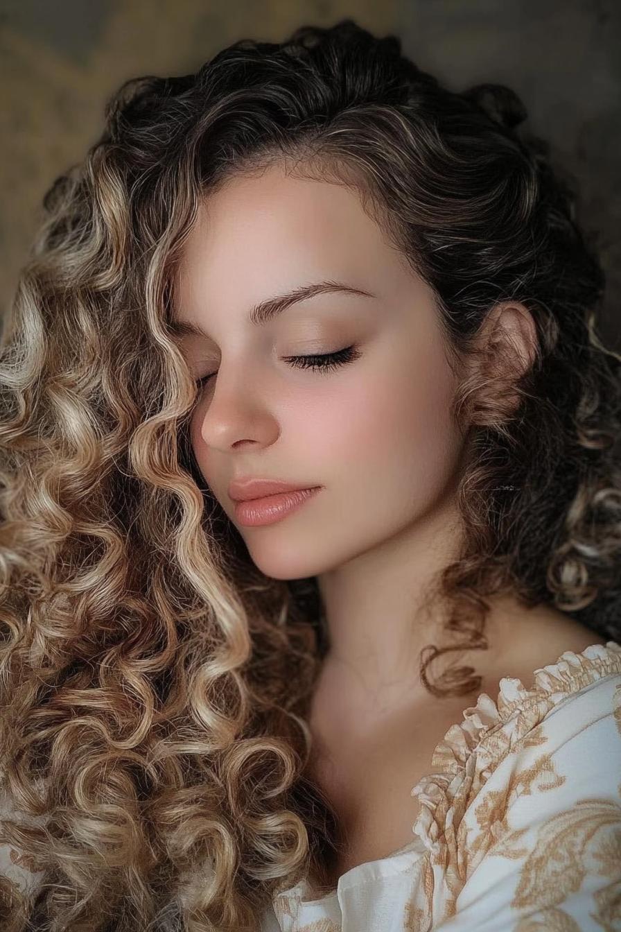 Honey Blonde Curls Magic