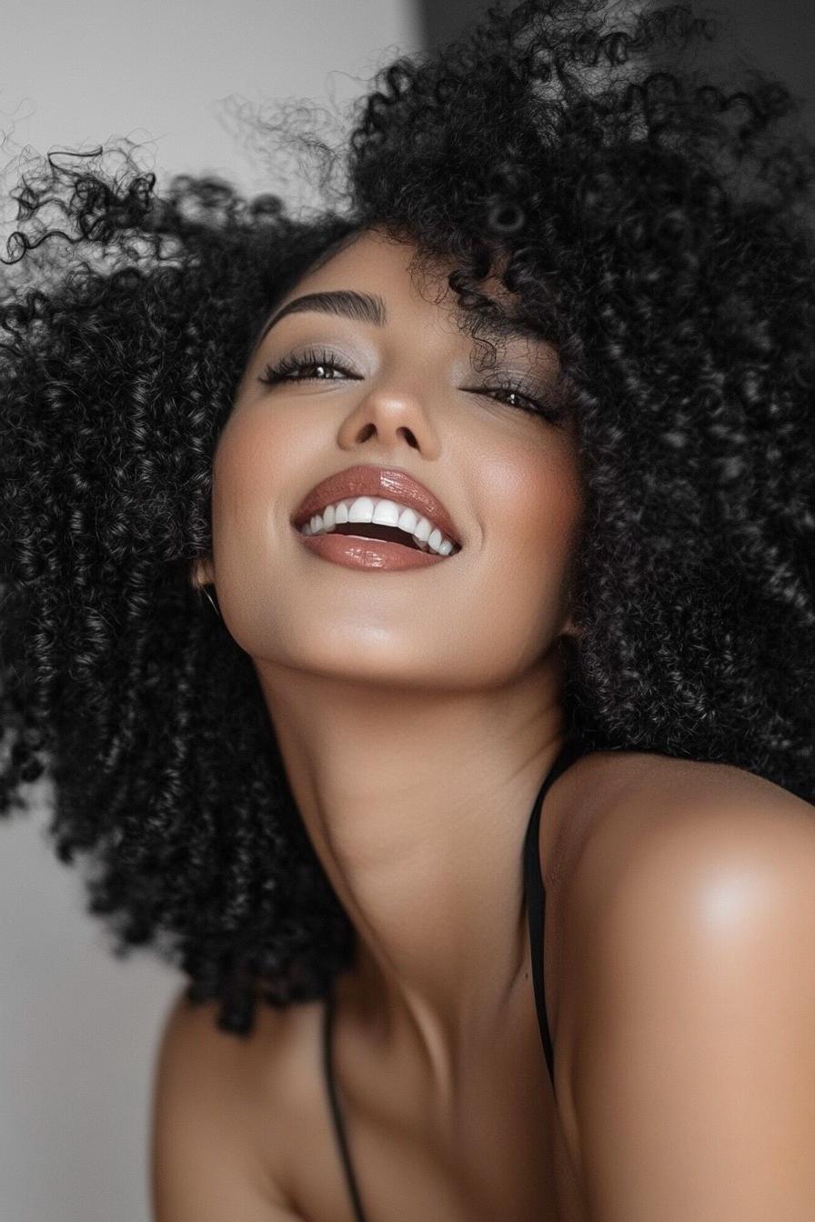 Lively Natural Curls Captivating