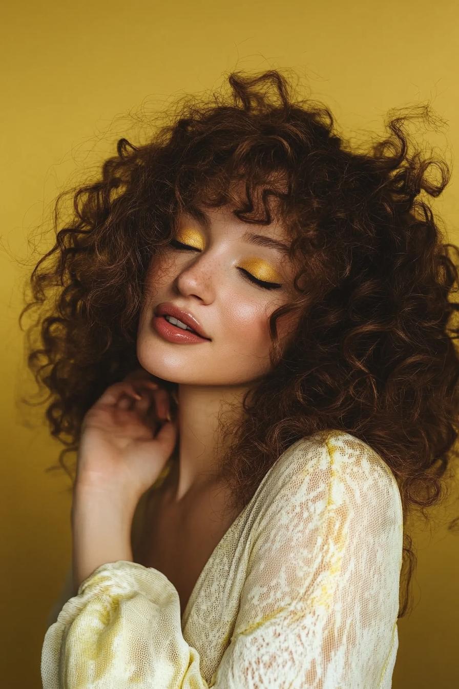 Stylish Curly Look