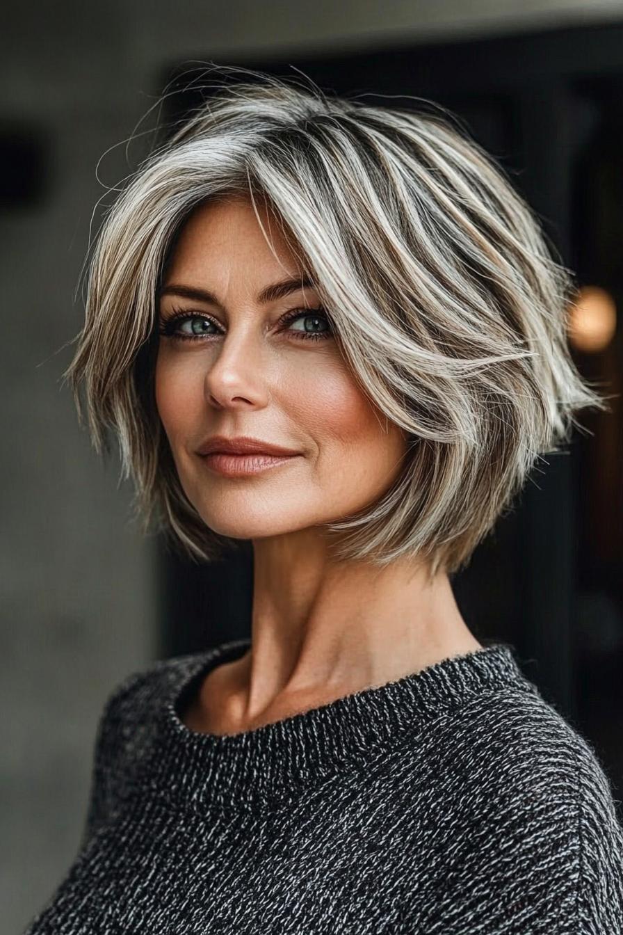 Textured Bob Chic Style