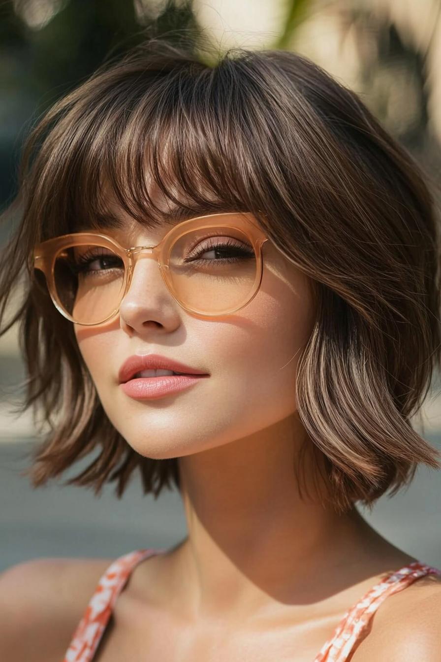 Chic Wavy Bob