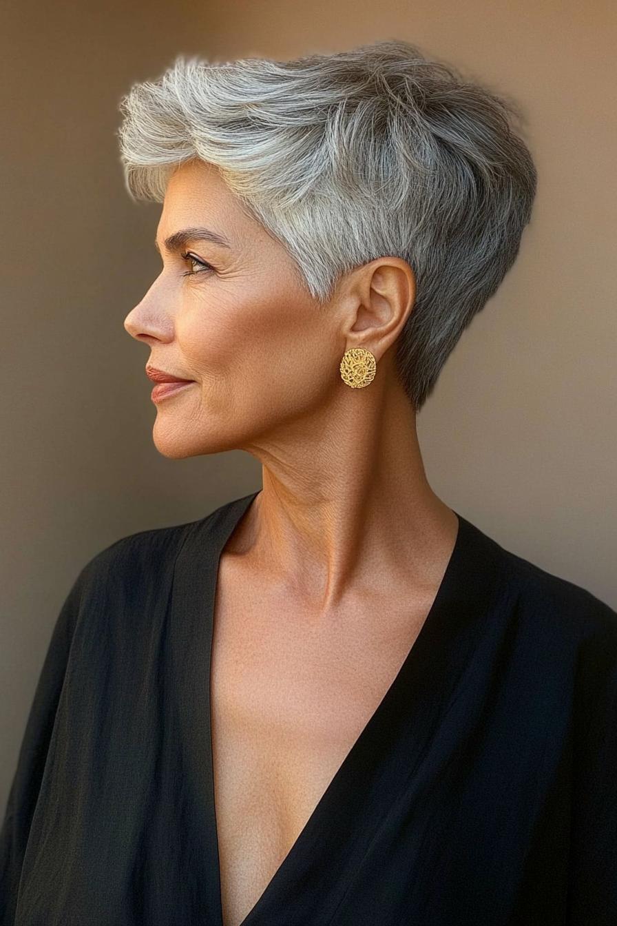 Silver Pixie Elegance