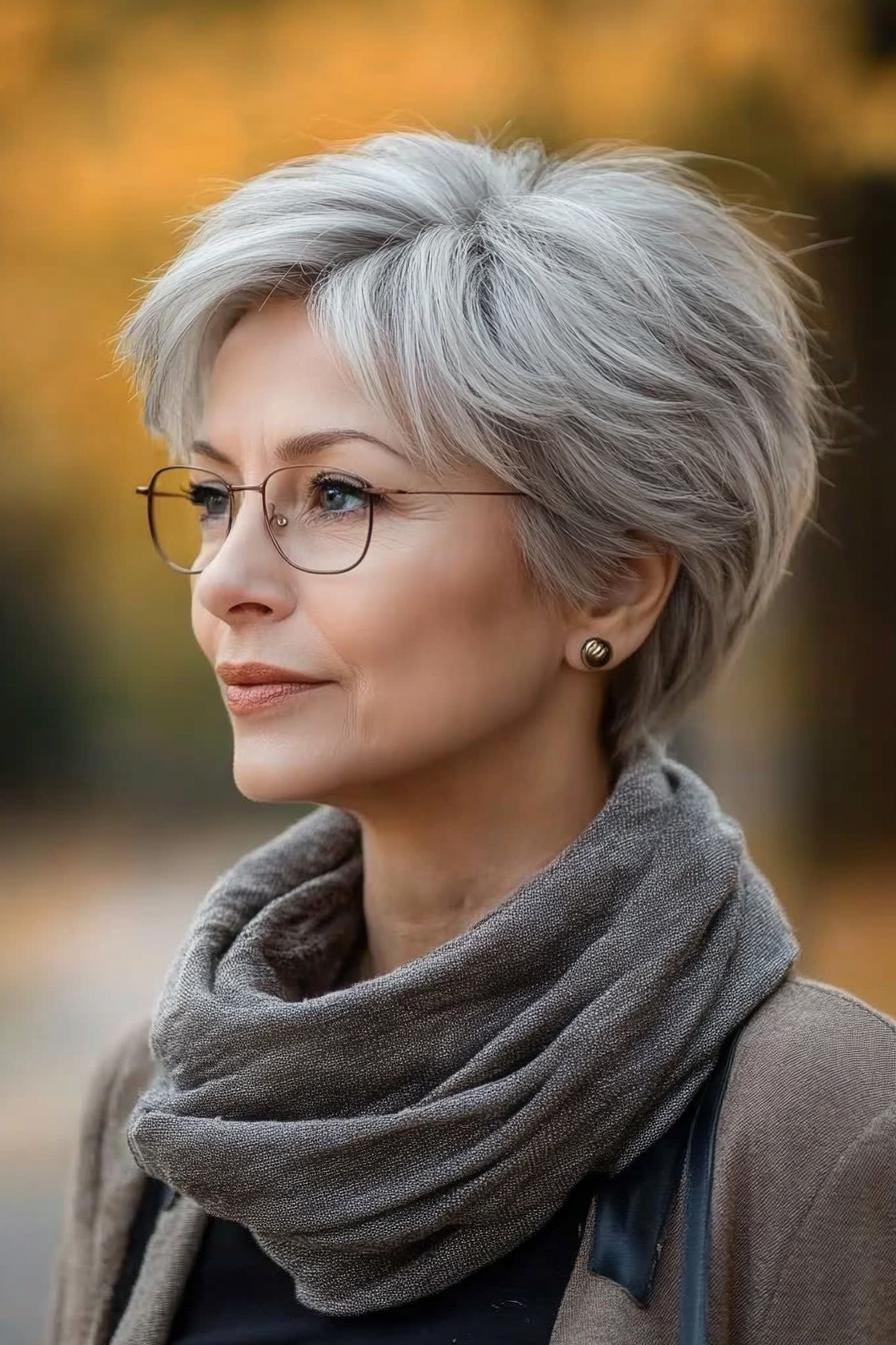 Silver Pixie Modern Vibes