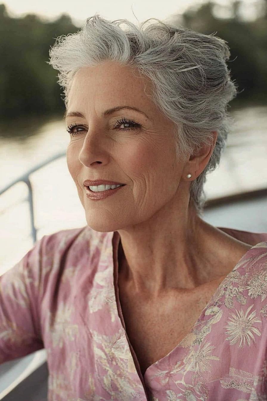 Ageless Beauty in Waves