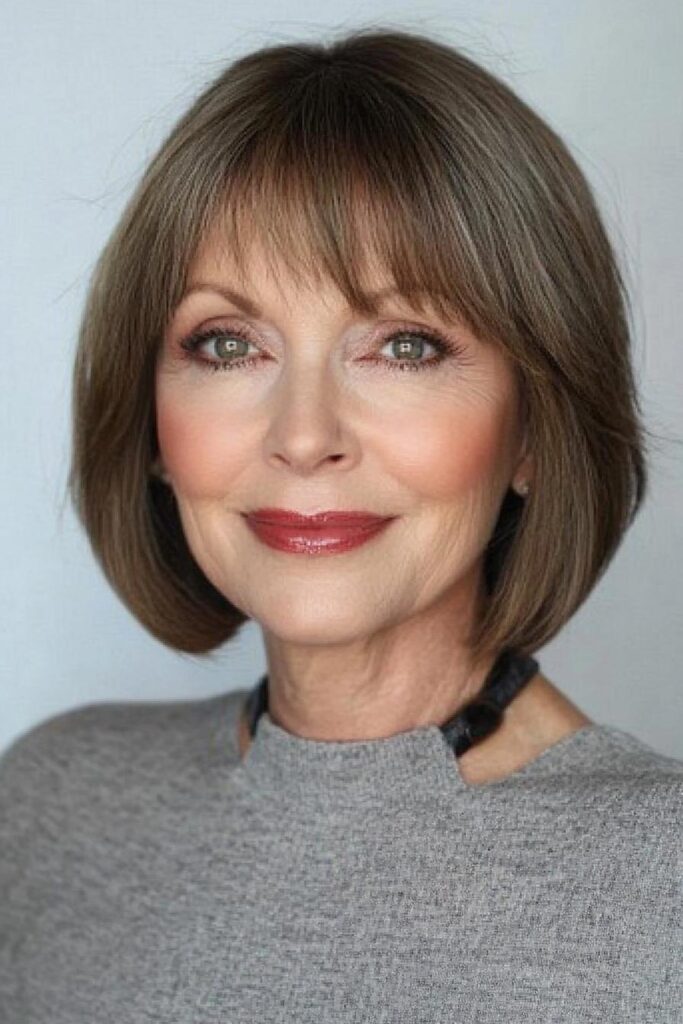 chic chin length bob