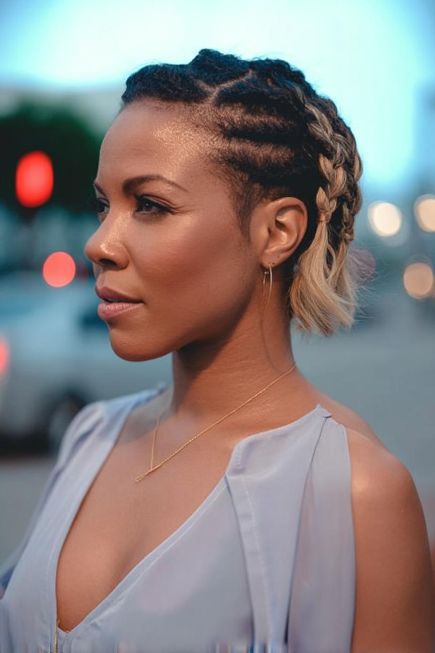 Chic Cornrows and Waves