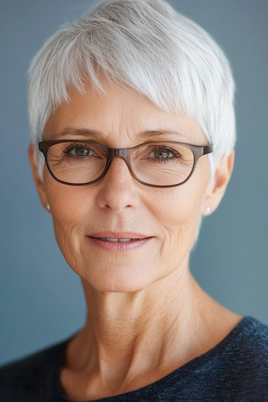 Chic Textured Pixie Style