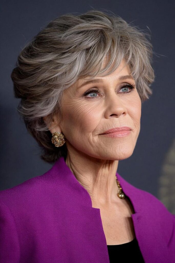 20 Jane Fonda Hairstyles To Try After 65 20-jane-fonda-hairstyles-to-try-after-65