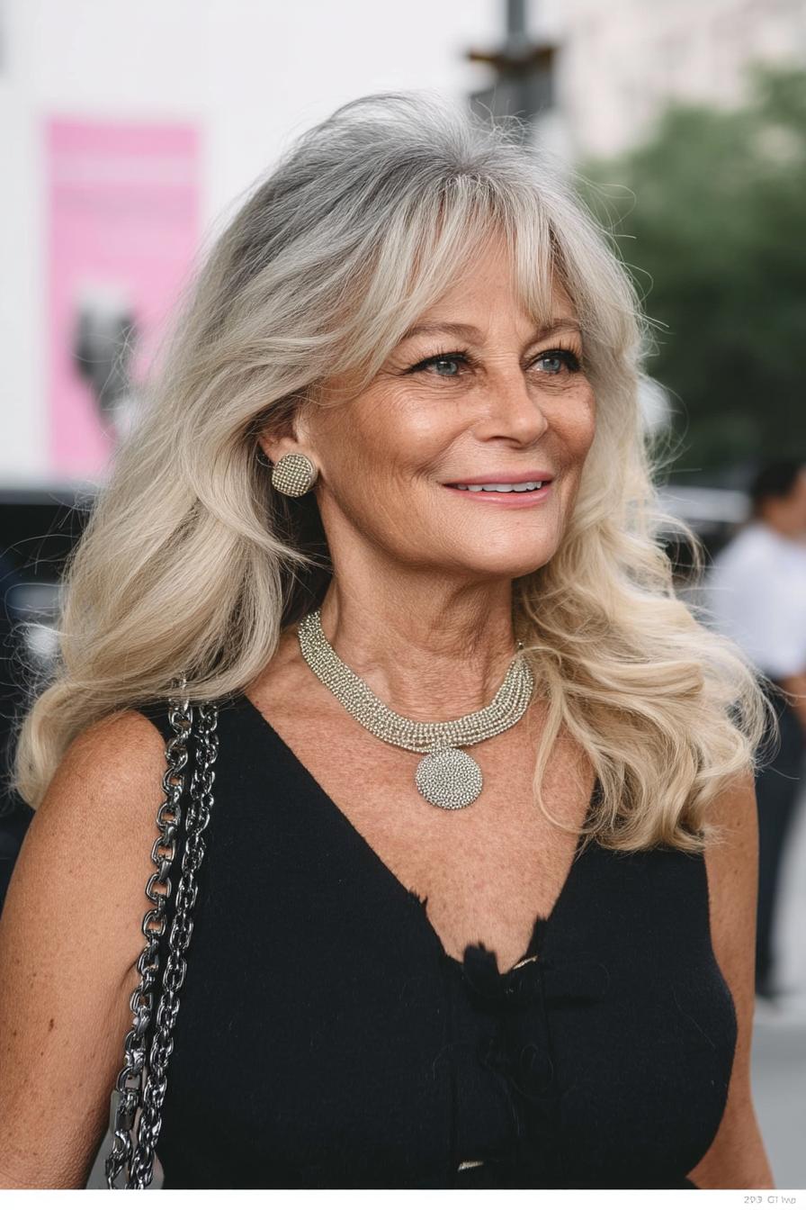Timeless Silvery Layered Beauty