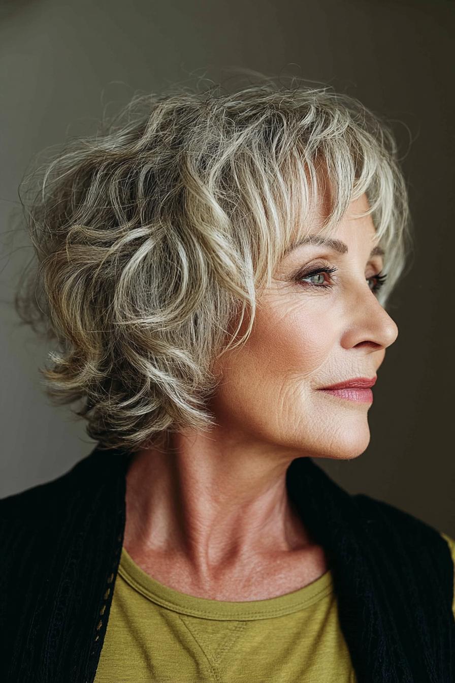 beautiful layered bob