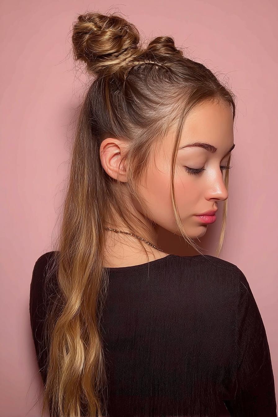 Braided Buns and Waves
