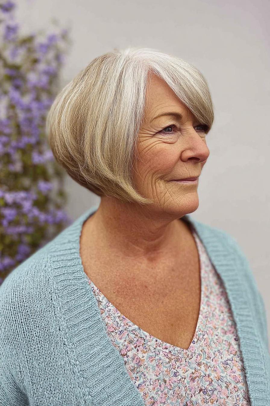 Chic Layered Bob Style