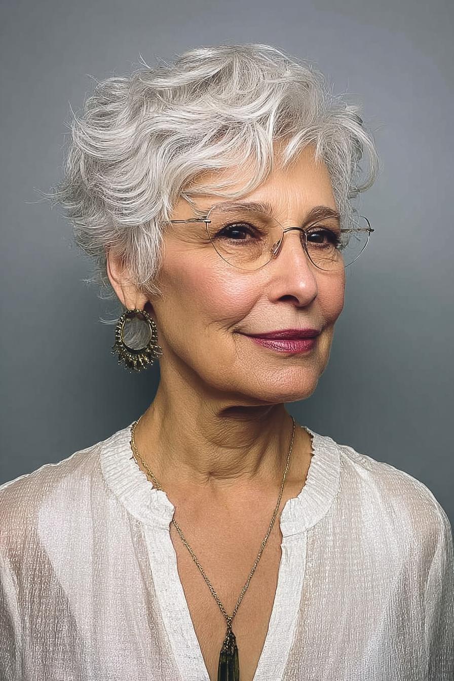 Chic Layered Pixie Vibes