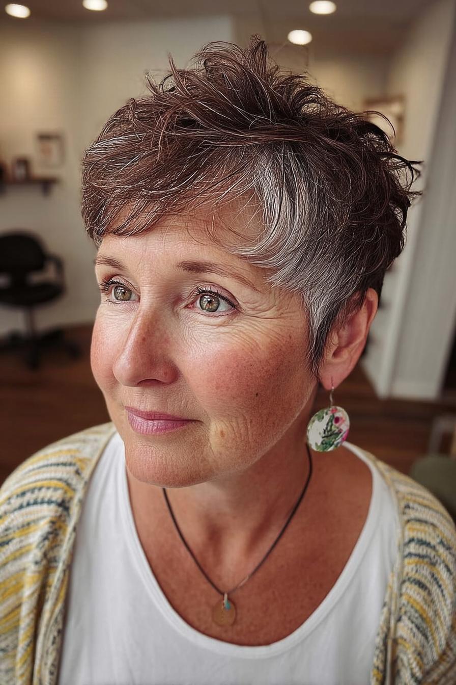 Chic Pixie Elegance