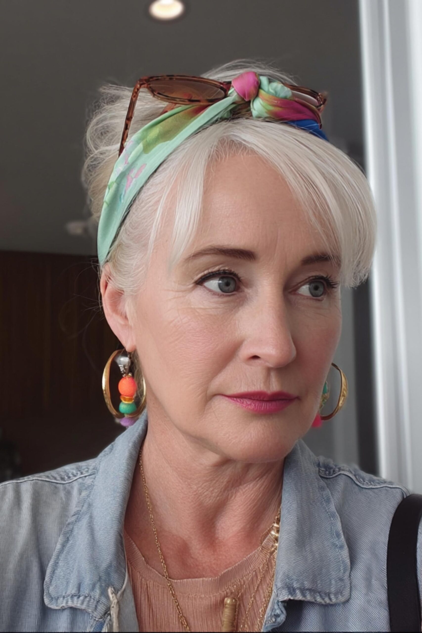 Colorful Headscarf Glam