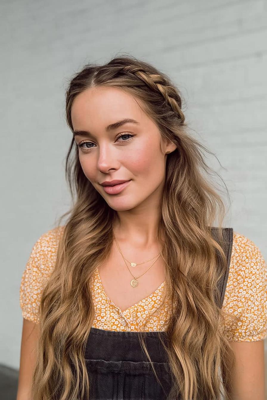 Ethereal Braided Crown Beauty