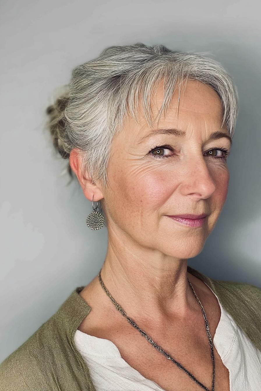 Grace in Silver Elegance