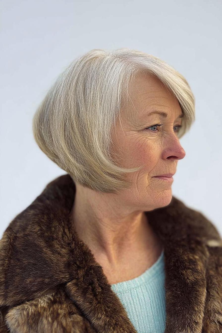 Graceful Bob with Fringe