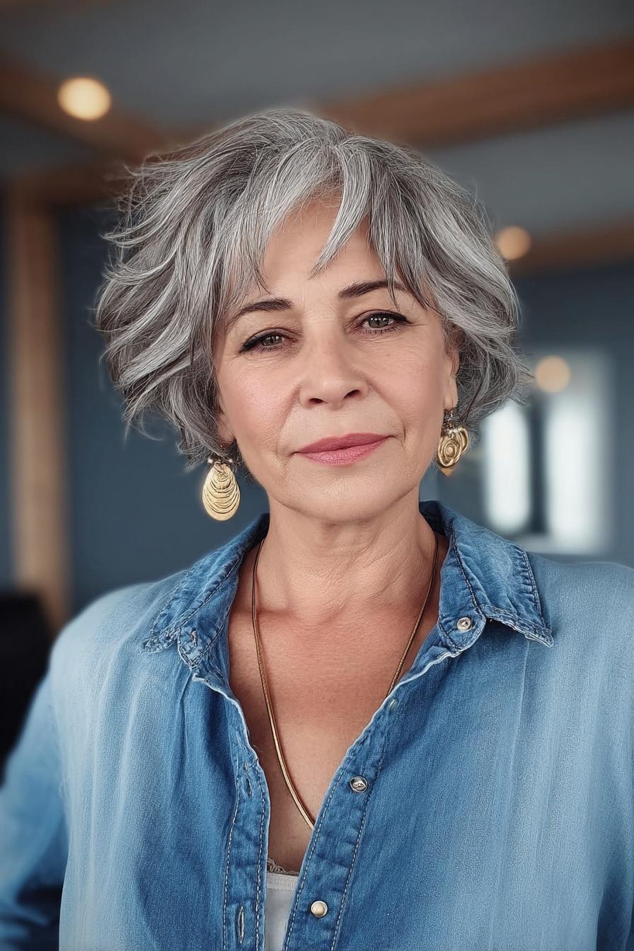 Gray Hair Glam