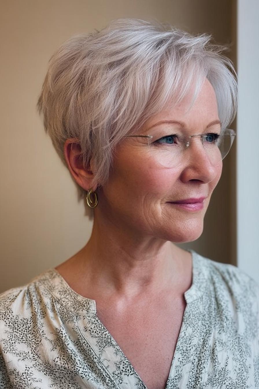 Layered Pixie Elegance