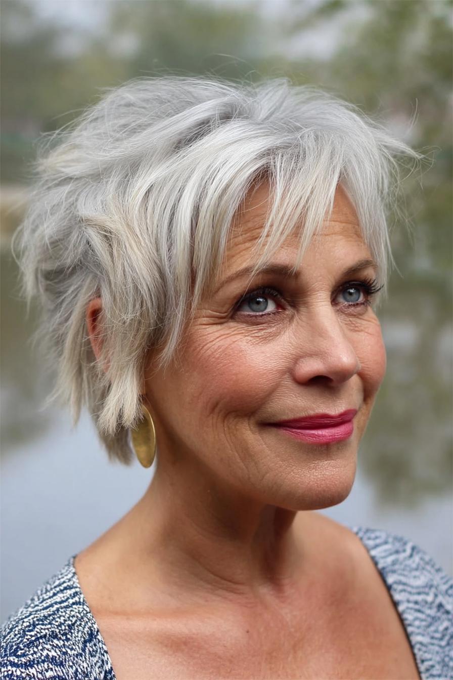 Modern Textured Pixie Vibes