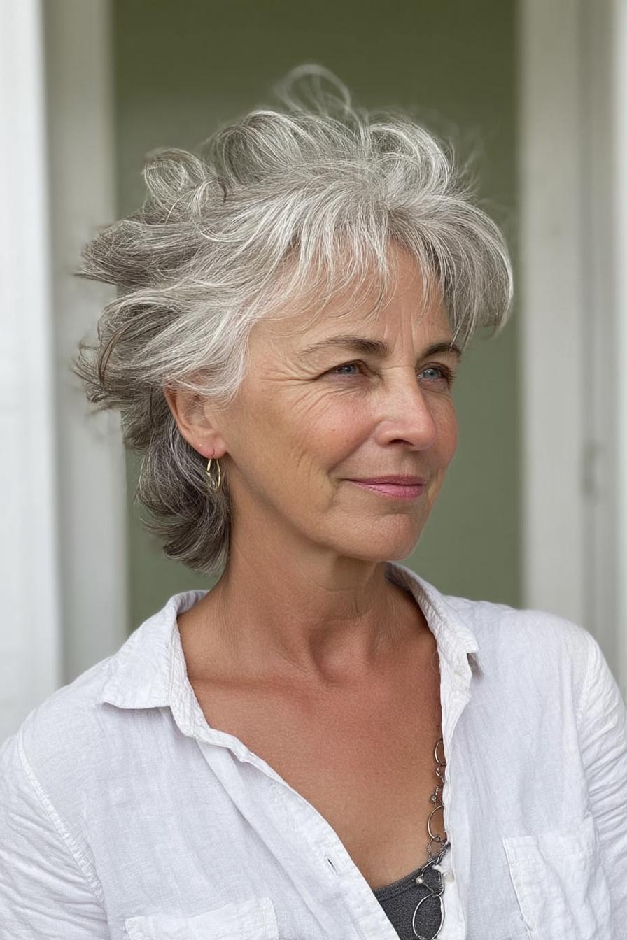 silver elegance in layers