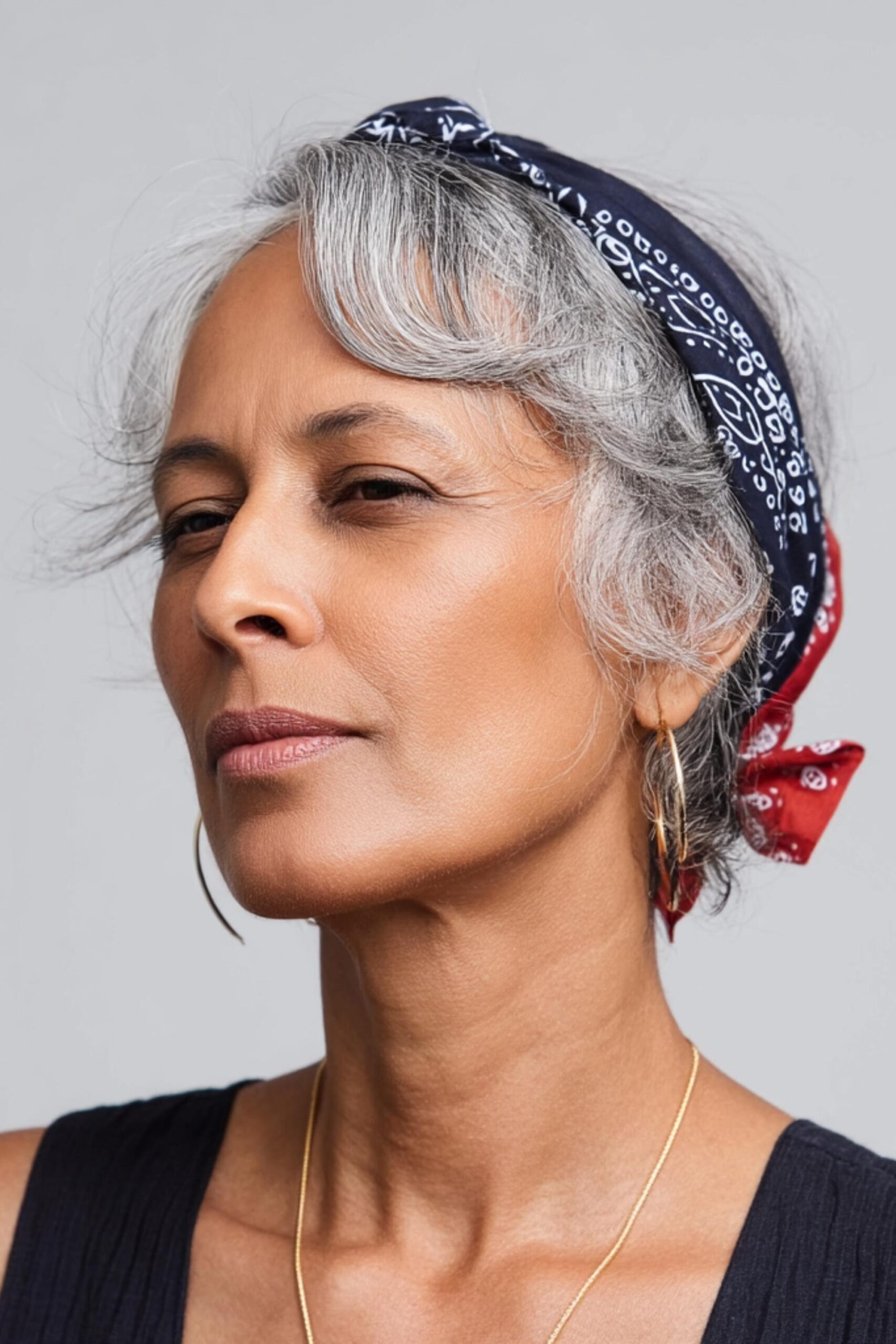 Silver Waves and Bandana