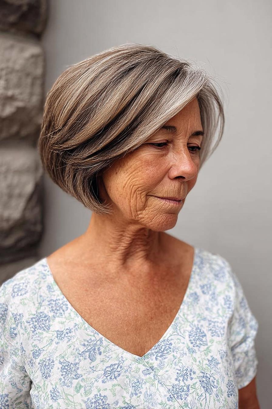 Soft Layers Gray Elegance