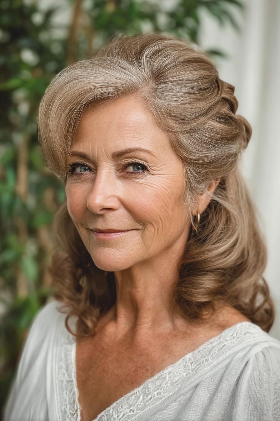 Timeless Elegant Curly Beauty